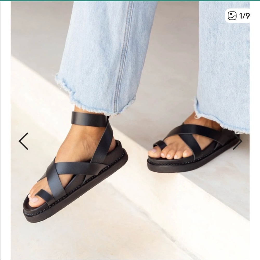 Liberte scrappy sandal, size 37.